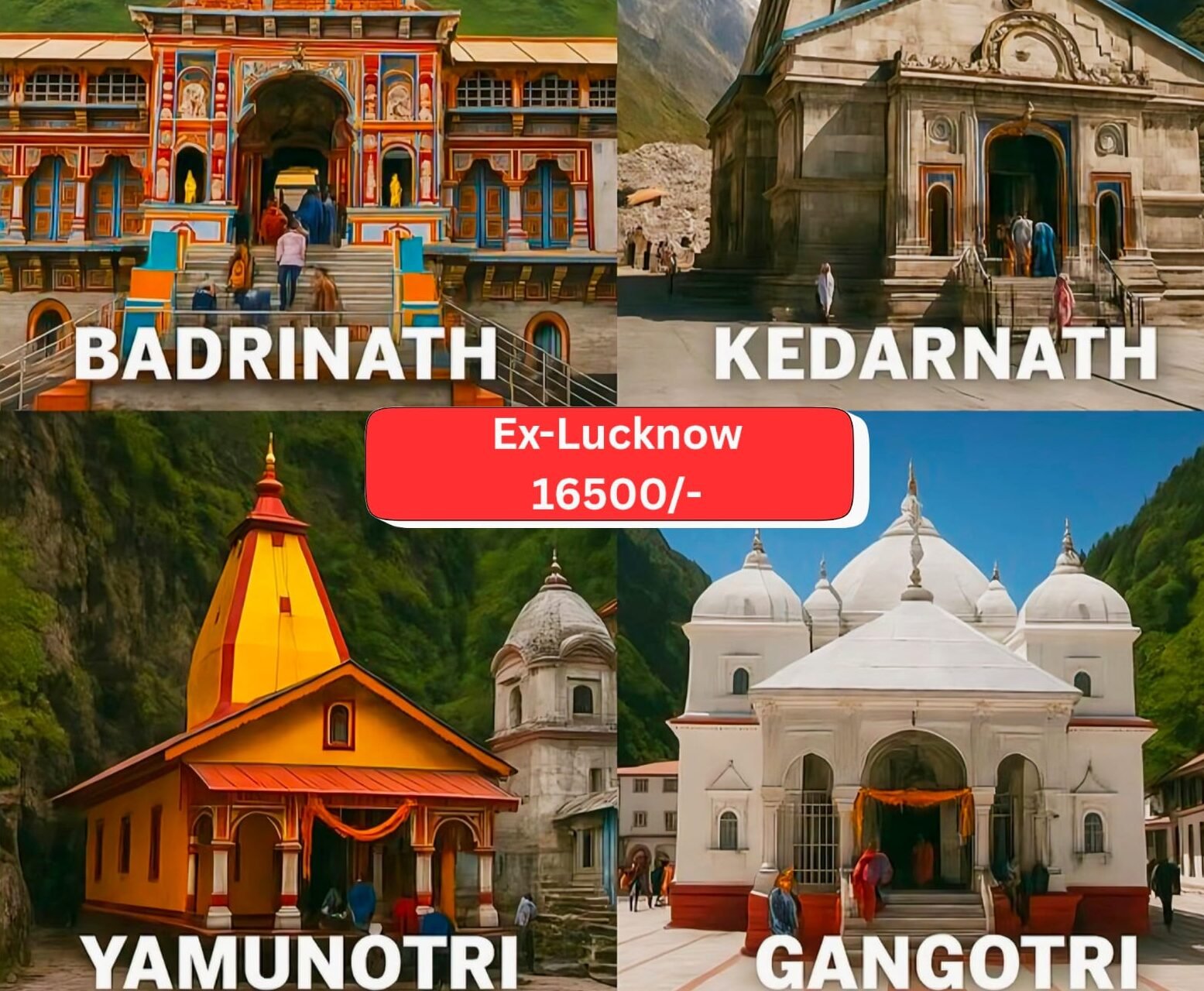 Chardham Yatra Package From Lucknow