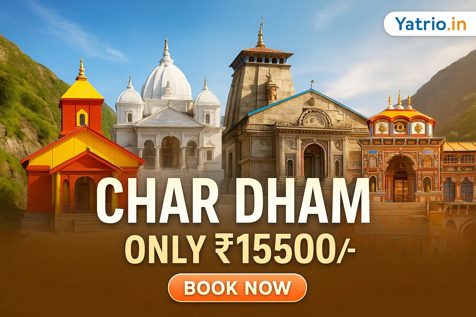 Chardham Package From Haridwar